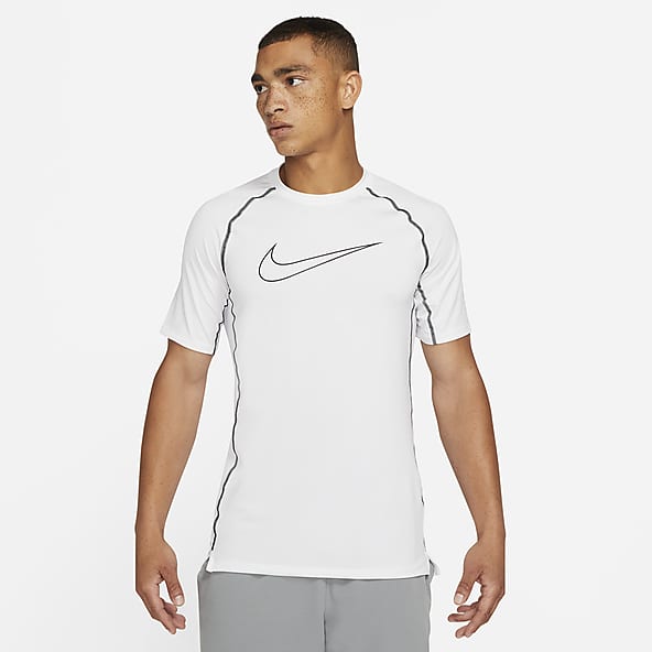 Anniversary Collection Nike Pro White Tops T Shirts. Nike